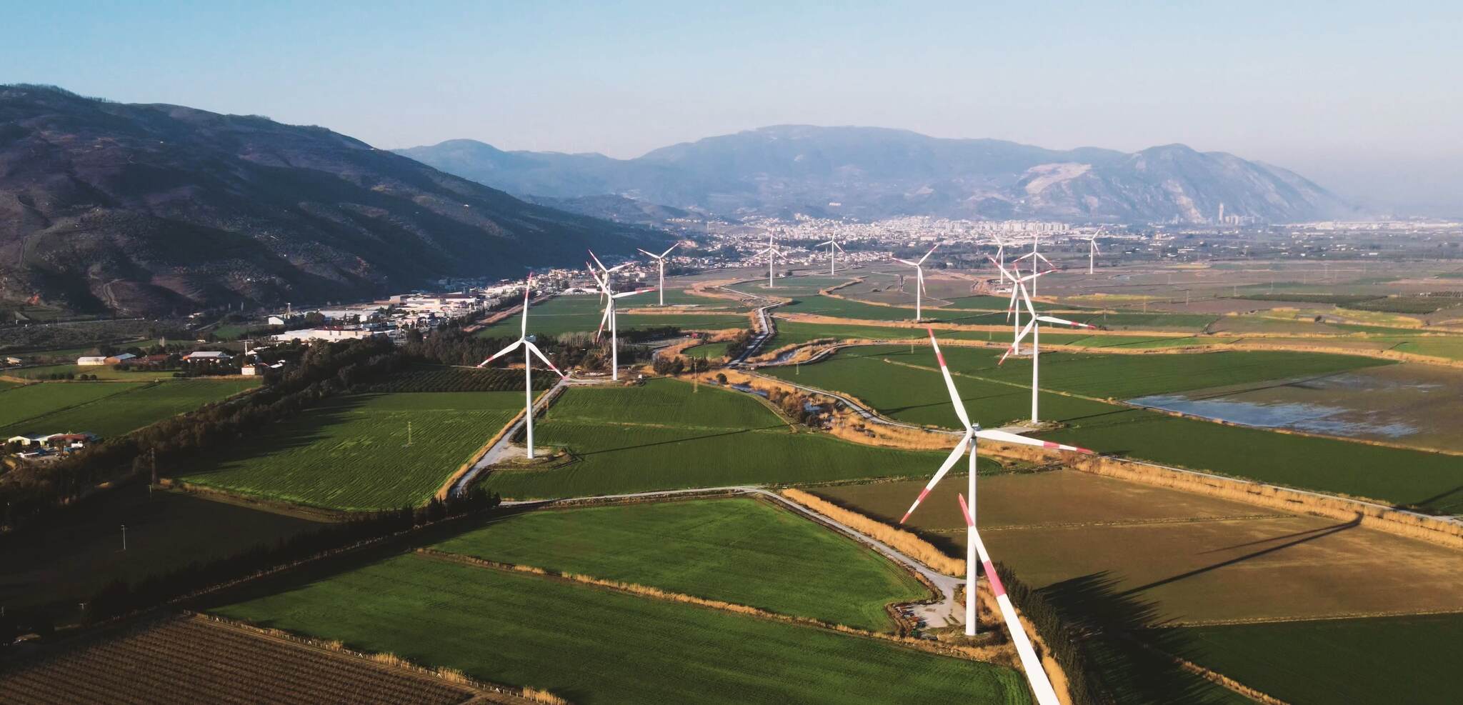 Imagen parque molinos de viento