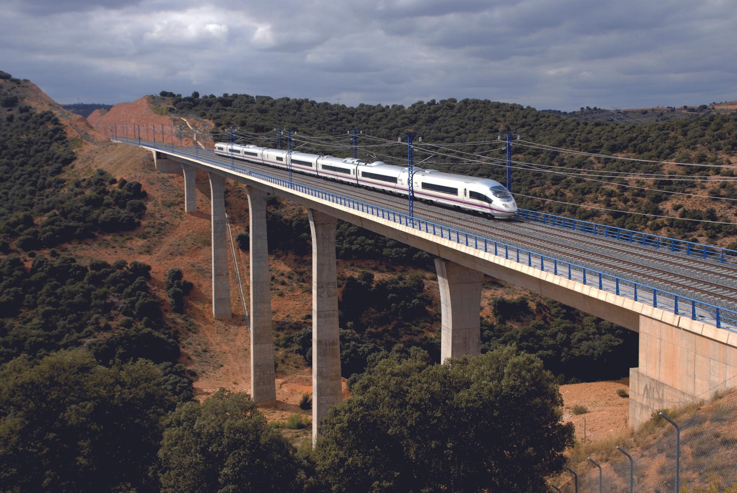 Imagen de la circulación de un tren